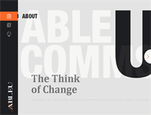 Tablet Screenshot of ableu.com